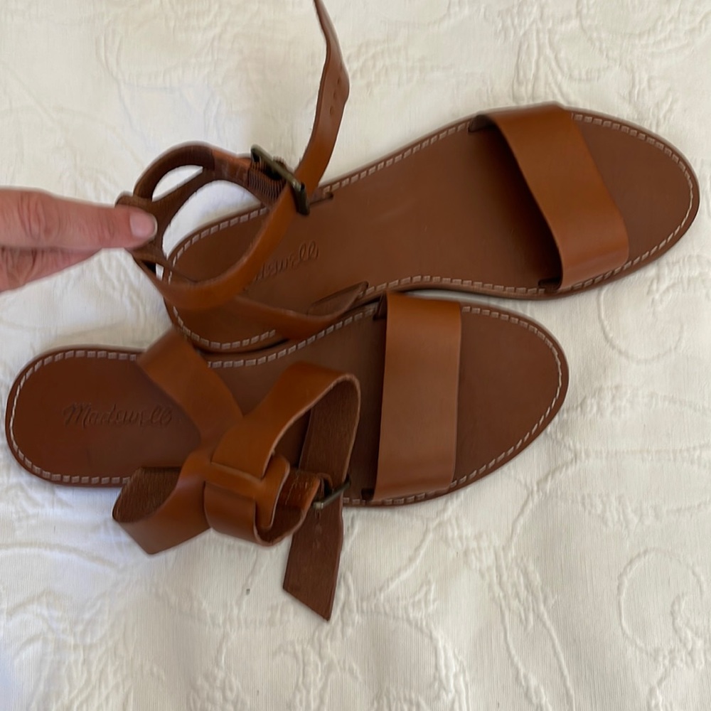 Madewell Boardwalk sandals. NWOBox. Size 9 1/2.